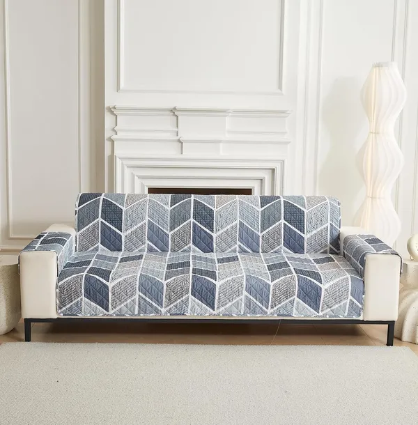 Hexa_Blue_Non_Slip_Quilted_Sofa_Protector_Mat_Thick_Printed_With_Strap_For_Home