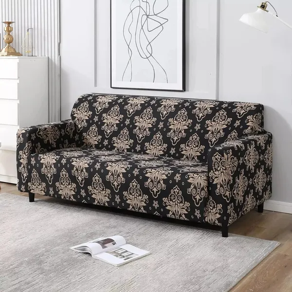 Floral_Brown_Elegance_Fitted_Sofa_Covers_For_Home