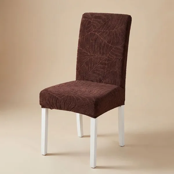 Brown_New_Addition_Polar_Fleece_Chair_Cover_For_Home