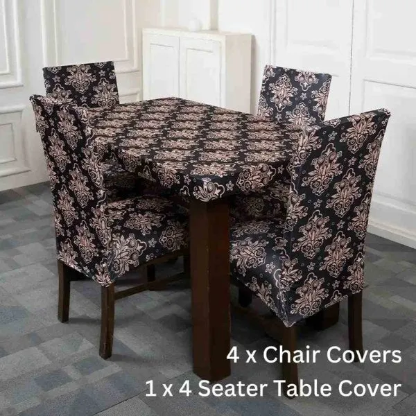 Brown_Dhamash_Exclusive_Premium_Chair_Cover_With_Table_Cover_Combo_For_Home