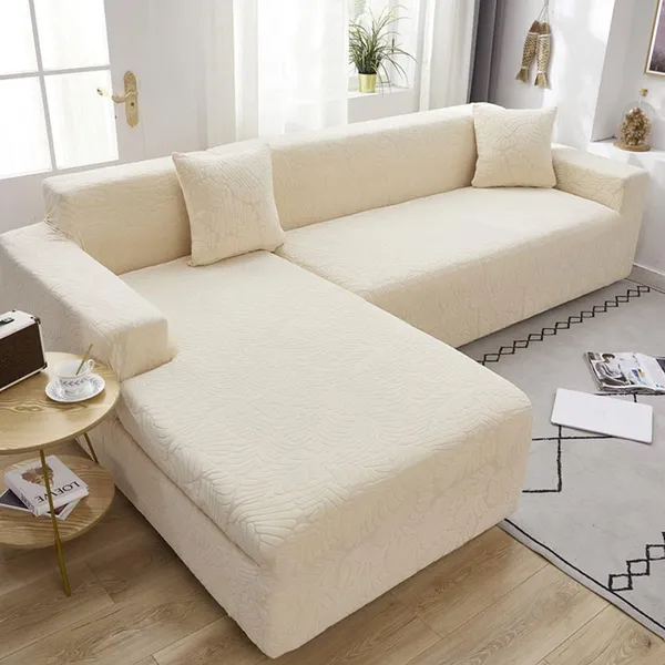 Cream_New_Edition_L_Shape_Polar_Fleece_Sofa_Cover_For_Home