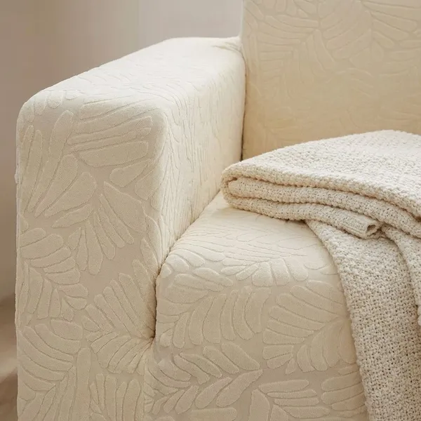 Cream_New_Edition_L_Shape_Polar_Fleece_Sofa_Cover_For_Home