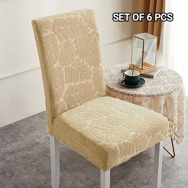 Cream_New_Addition_Polar_Fleece_Chair_Cover_For_Home