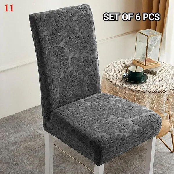 Grey_New_Addition_Polar_Fleece_Chair_Cover_For_Home