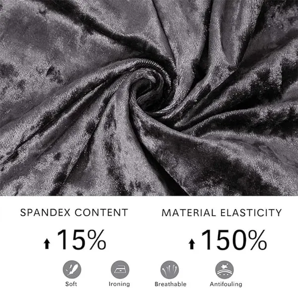 Grey_Premium_Wrinkle-Free_Stretchable_For_Home