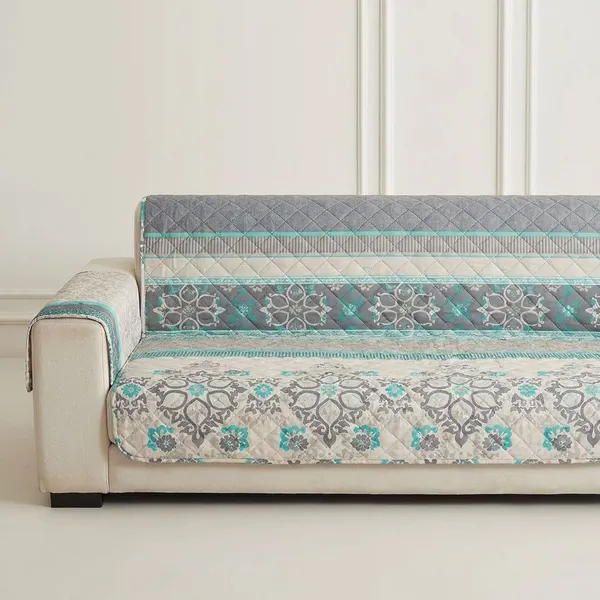 Boho_Green_Non_Slip_Quilted_Sofa_Protector_Mat_Thick_Printed_With_Strap_For_Home