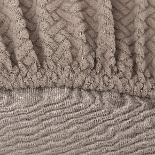 Khaki_Polar_Fleece_Chair_Cover_For_Home