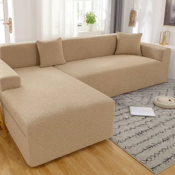 Khakhi_New_Edition_L_Shape_Polar_Fleece_Sofa_Cover_For_Home