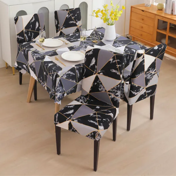 Marble_Blakc_Premium_Dining_Table_&_Chair_Cover_Combo_For_Home