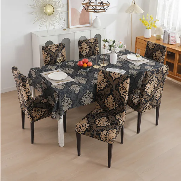 Royal_Black_Premium_Dining_Table_&_Chair_Cover_Combo_For_Home