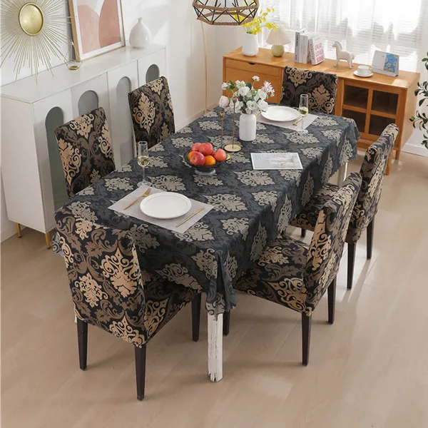 Royal_Black_Premium_Dining_Table_&_Chair_Cover_Combo_For_Home