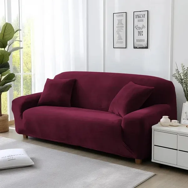 Maroon_Premium_Velvet_Sofa_Cover_Wrinkle-Free_For_Home