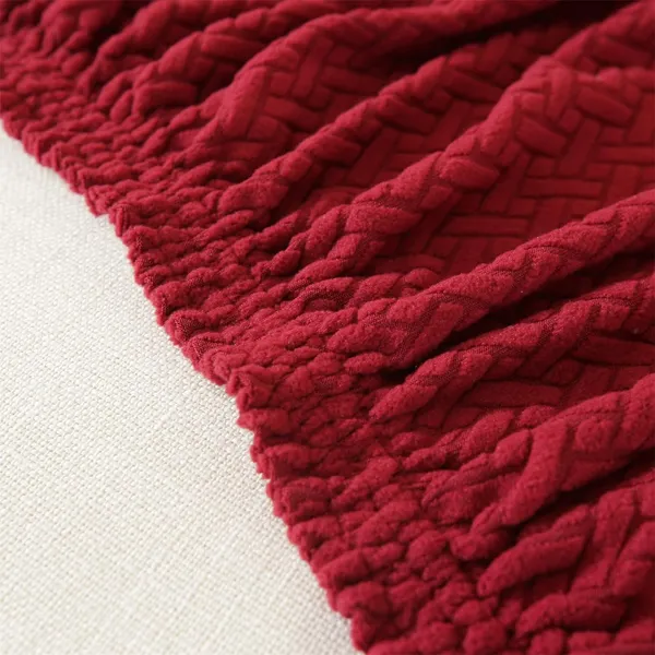 Maroon_Polar_Fleece_Sofa_Cover_For_Home