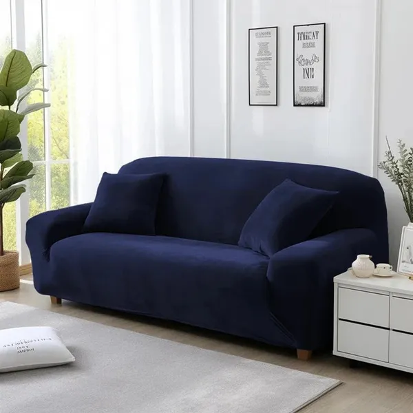 Navy_Blue_Premium_Velvet_Sofa_Cover_Wrinkle-Free_For_Home