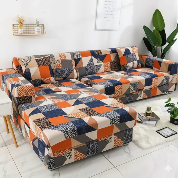 Orange_L_Shape_Prism_Orange_Strechable_Sofa_Cover_For_Home