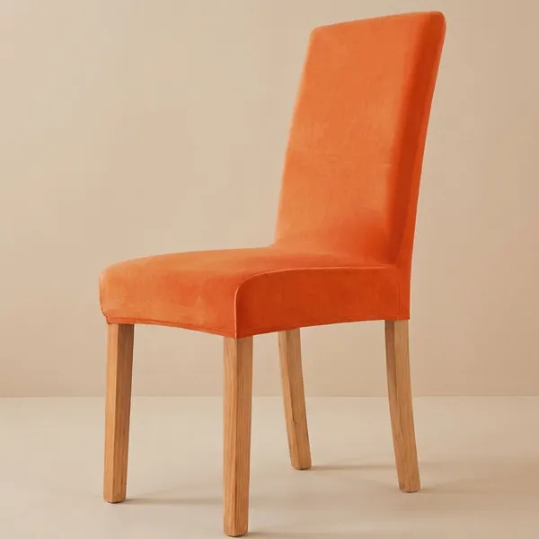 Orange_All_New_Velvet_Stretchable_Chair_Cover_For_Home