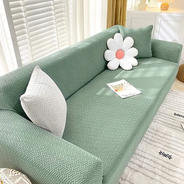 Pastel_Green_Polar_Fleece_Sofa_Cover_For_Home
