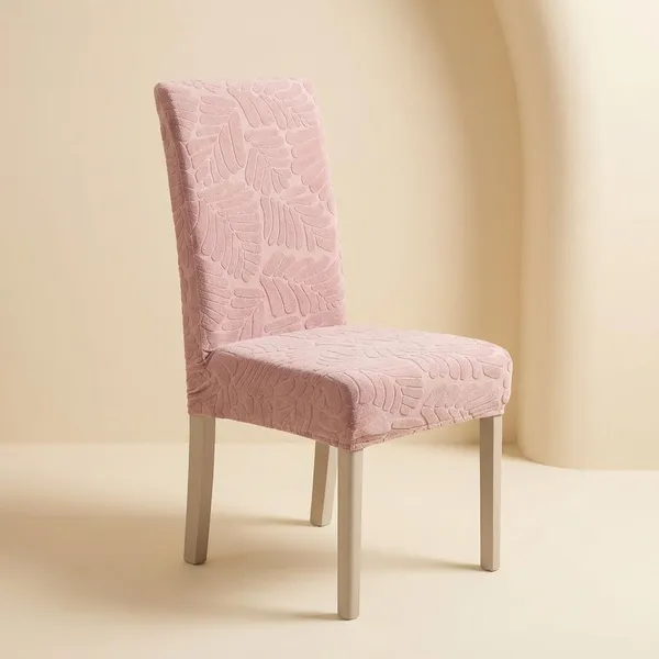 Pink_New_Addition_Polar_Fleece_Chair_Cover_For_Home