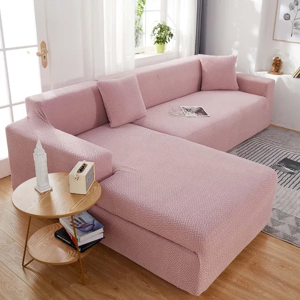 Pastel_Pink_L_Shape_Polar_Fleece_Sofa_Cover_For_Home