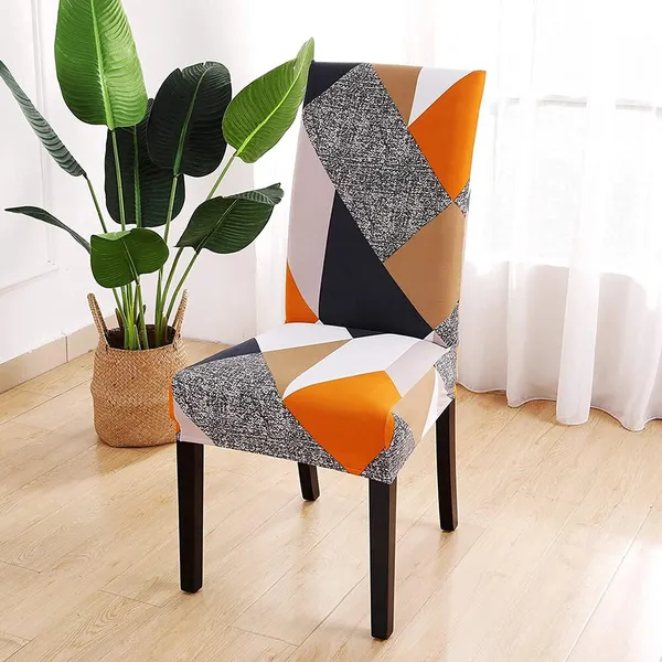 Prism_Orange_Printed_Chair_Cover_For_Home