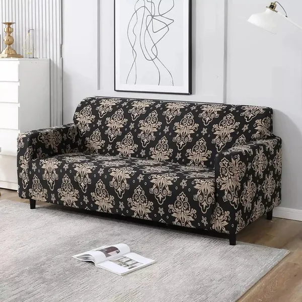 Floral_Brown_Elegance_Fitted_Sofa_Covers_For_Home