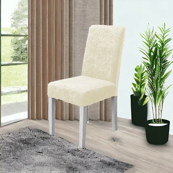 Cream_All_New_Velvet_Stretchable_Chair_Cover_For_Home