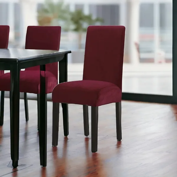 Wine_Red_Premium_Wrinkle-Free_Stretchable_For_Home