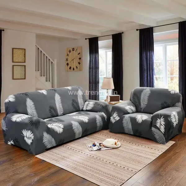White_Leaf_Premium_Wrinkle-Free_Stretchable_For_Home
