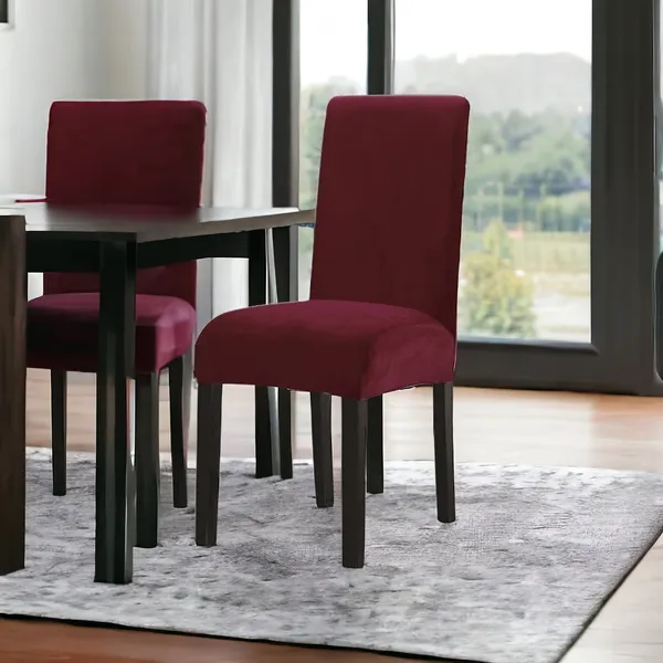 Wine_Red_Premium_Wrinkle-Free_Stretchable_For_Home