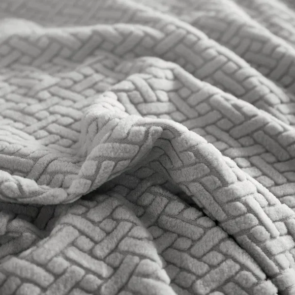 Grey_L_Shape_Polar_Fleece_Sofa_Cover_For_Home