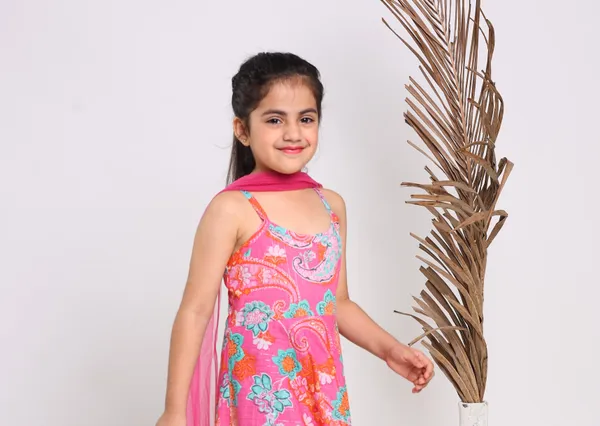 Pink_Cotton_Fit_And_Flare_Maxi_Dress_For_Girls