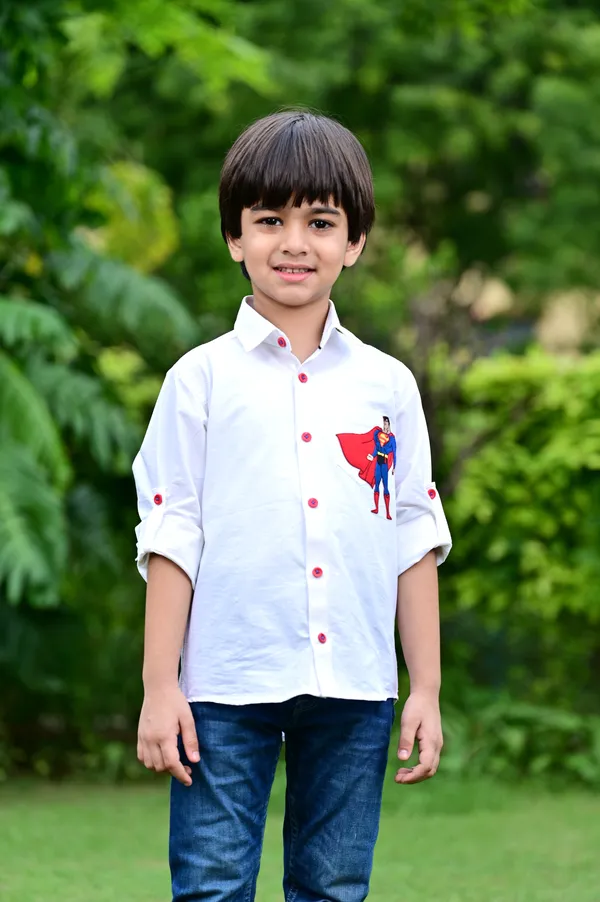White_Superman_Shirt_For_Boys