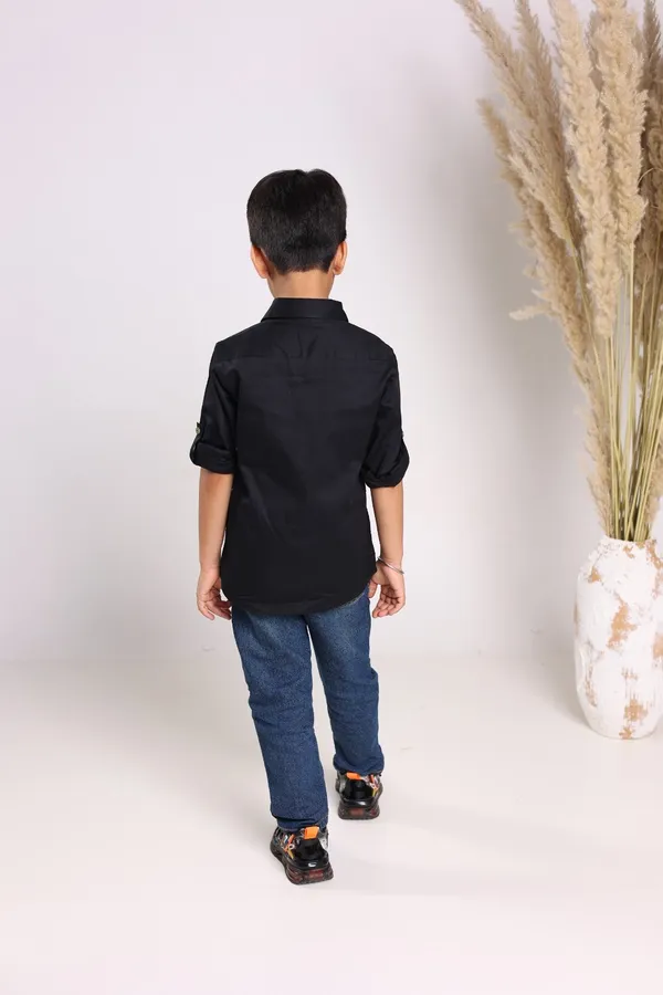 Black_Cotton_Long_Sleeves_Shirts_For_Boys