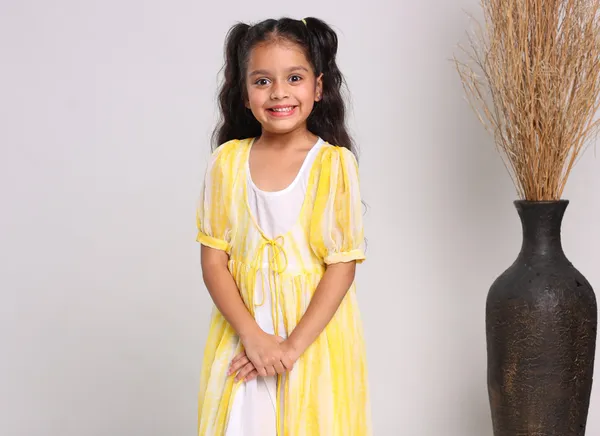 Yellow_Polyester_Fit_And_Flare_Maxi_Dress_For_Girls