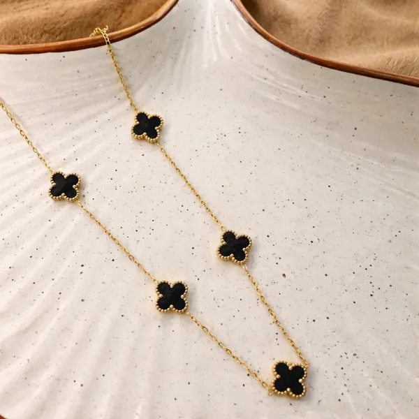 Gold_&_Black_Stainless_Steel_Necklace_For_Women