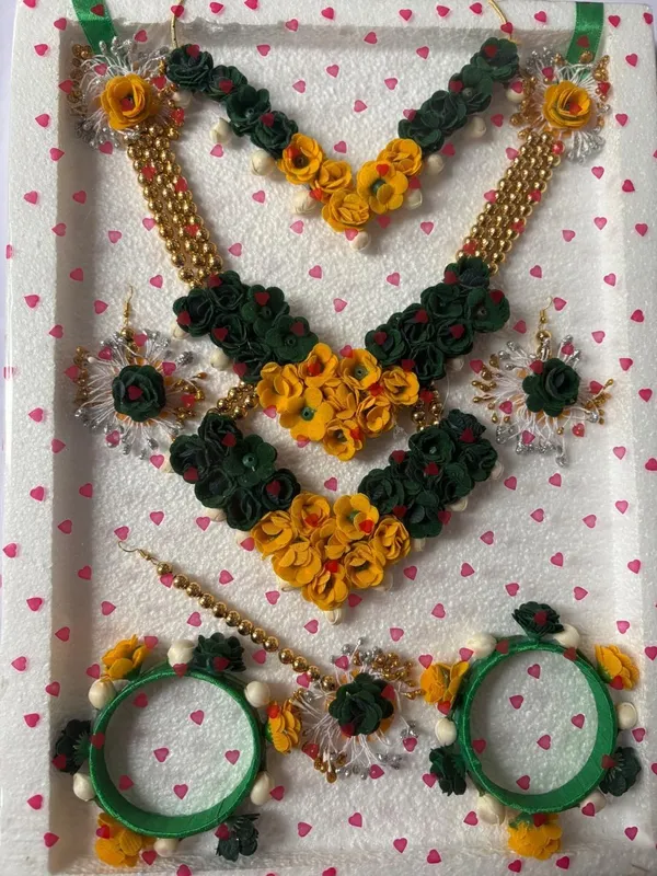 Lime_Fabric_Necklace_For_Women