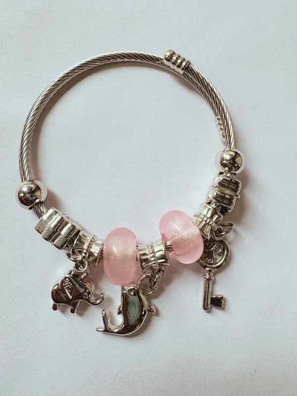 Pink_Alloy_Bracelet_For_Women