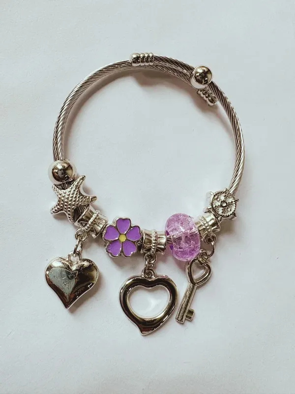 Purple_Alloy_Bracelet_For_Women