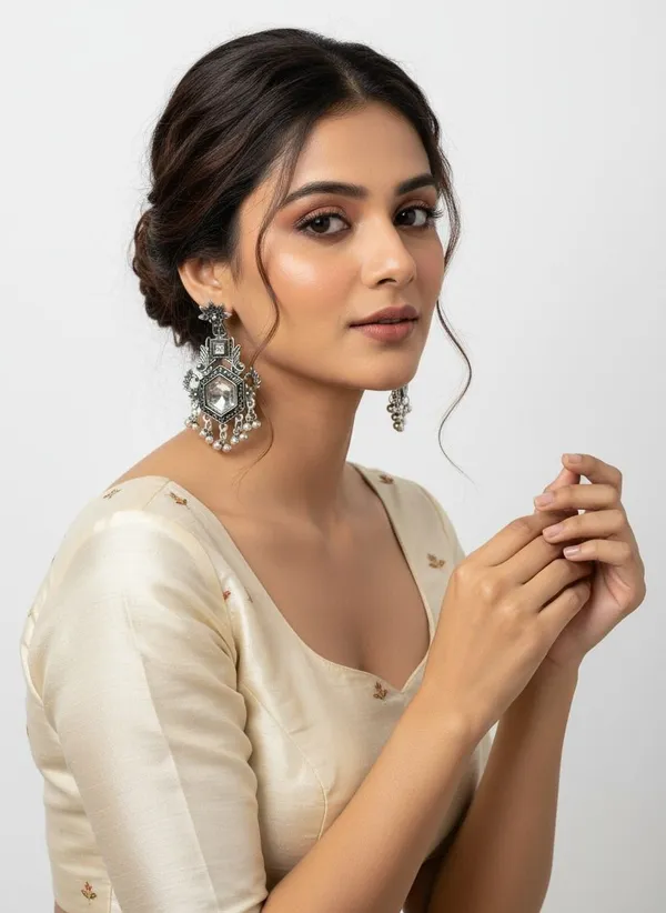 Silver_Silver_Jhumki_Earring_For_Women