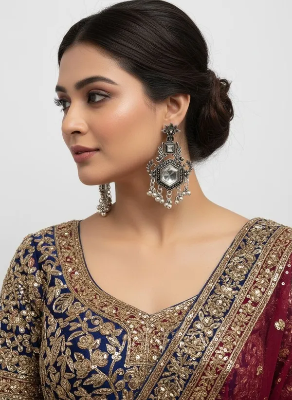 Silver_Silver_Jhumki_Earring_For_Women