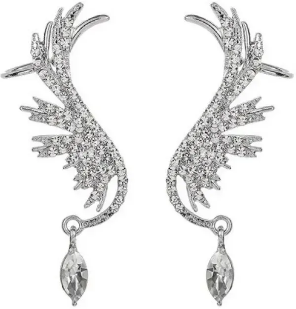 Silver_Zinc_Cuff_Earring_For_Women