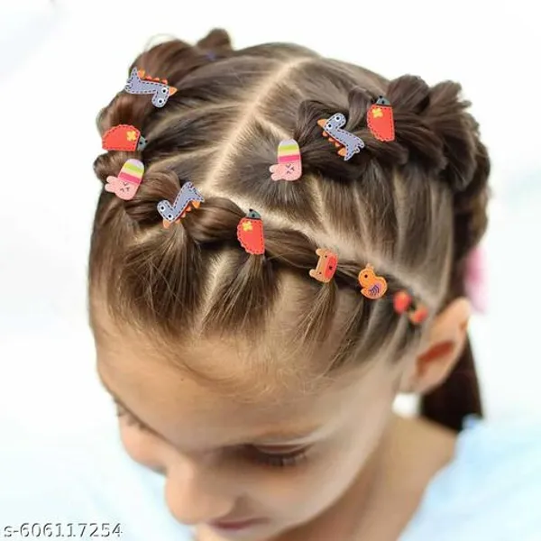 Multicolour_Nylon_Elastic_Hair_Bands_For_Kids_(Pack_Of_24)