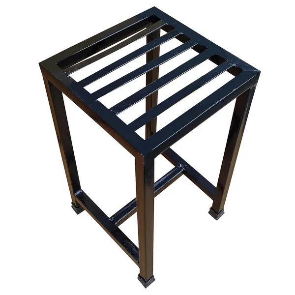 Black_A-One_Steels_Iron_MatkaPlanter_Pot_StandStoolWater_cooler_Stand_For_Home_Decor