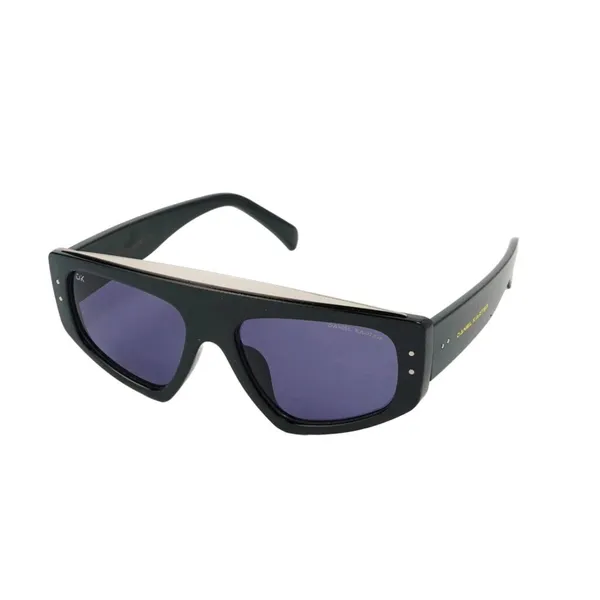 Black_And_Blue_Shade_Dk_The_Armada_Bold_Visor_Shield_Glasses_Metal_Putty_Sunglass_For_Unisex