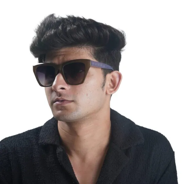 Black_And_Blue_Shade_Navigator_Square_Aviator_Purple_Mirror_Lens_Sunglass_For_Unisex