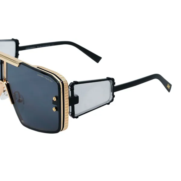 Black_Luxury_Gold_Shield_Visor_3_Sunglass_For_Unisex