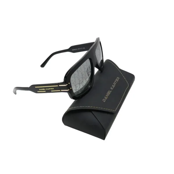 Black_Monogram_Lens_Flat_Top_Sunglass_For_Unisex