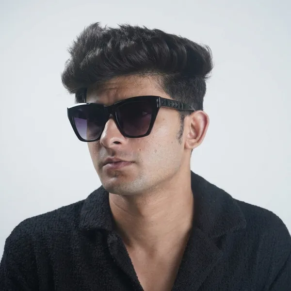 Black_And_Blue_Shade_Navigator_Square_Aviator_Purple_Mirror_Lens_Sunglass_For_Unisex