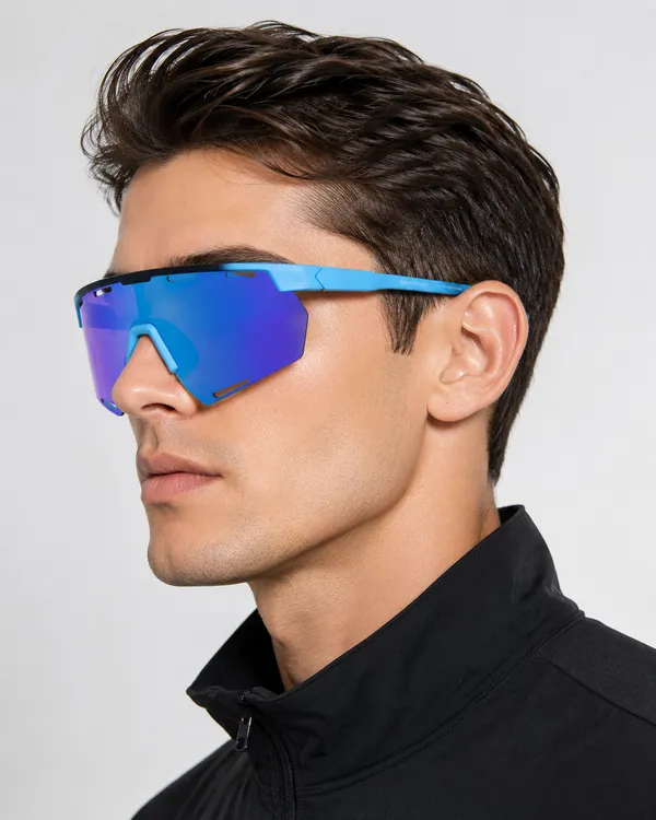 Daniel_Karter_Apex_Dual_Vision_Sports_Sunglasses/UV400/Unisex/_Matt_Sky_Blue_with_Aqua_Blue_Mirror_Lens