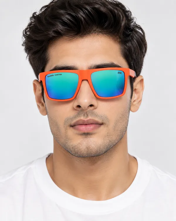 Daniel_Karter_UV400_Orange_Blaze_â€“_Blue_Mirror_Unisex_Sunglasses